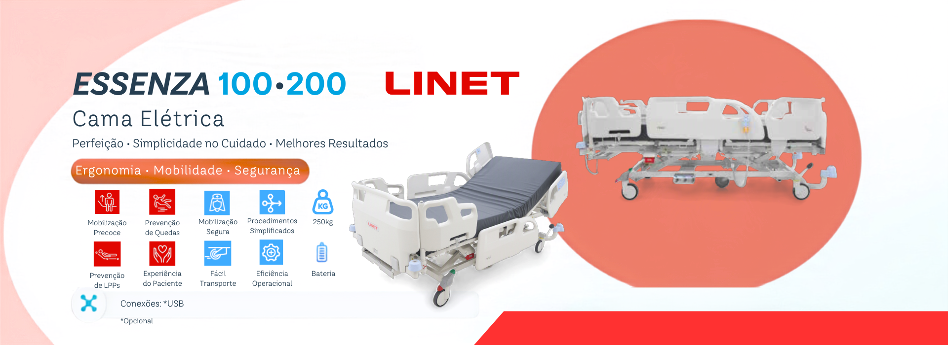Linet : Camas, Macas, Cadeiras e Colchões Hospitalares