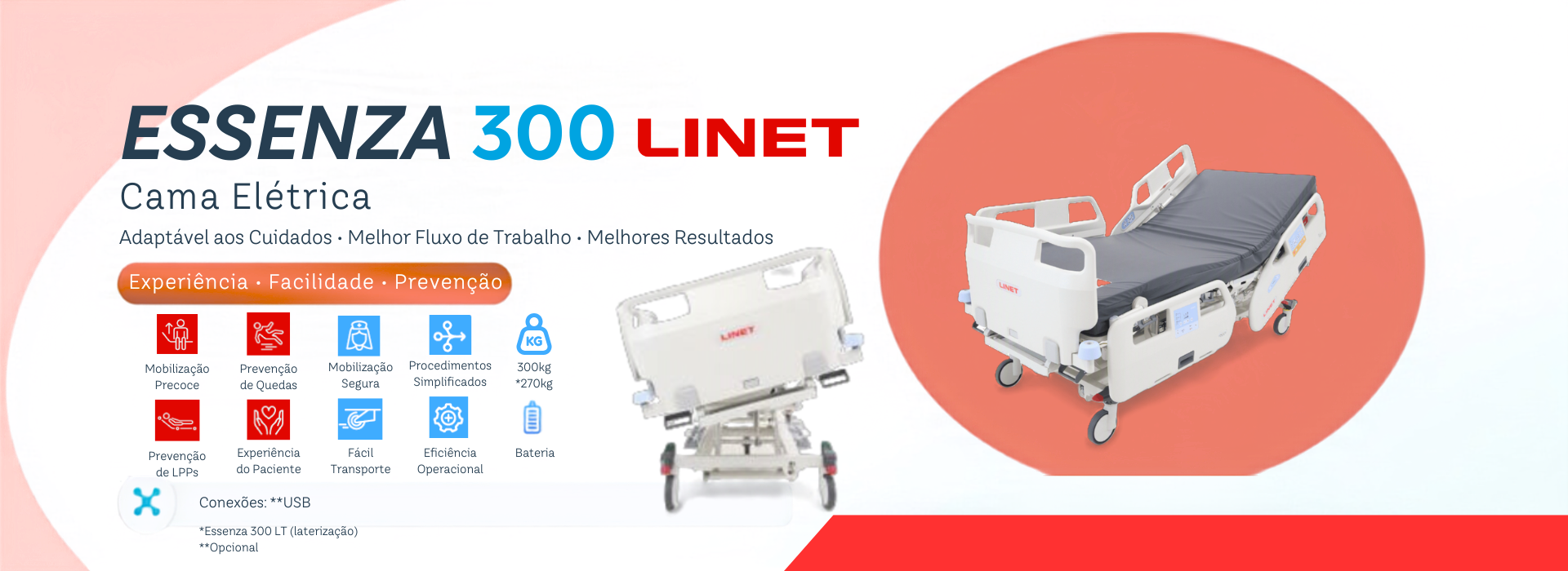 Linet : Camas, Macas, Cadeiras e Colchões Hospitalares